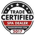 Certified Spa dealer for hot tubs and spas